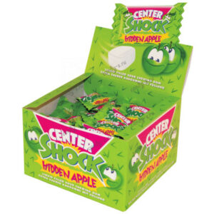 Жевательная резинка Center Shock cо вкусом яблока (100) Жевательная резинка Center Shock cо вкусом яблока (100)