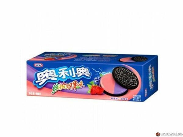 Печенье Oreo со вкусом малины и черники 97 гр. (24)