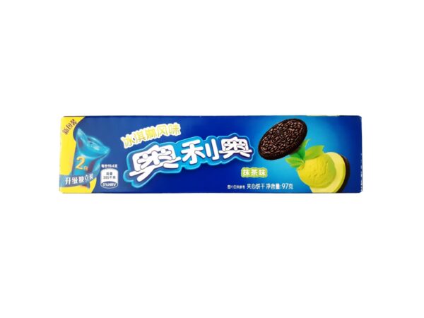 Печенье Oreo со вкусом мороженого и зеленого чая 97 гр. (24)