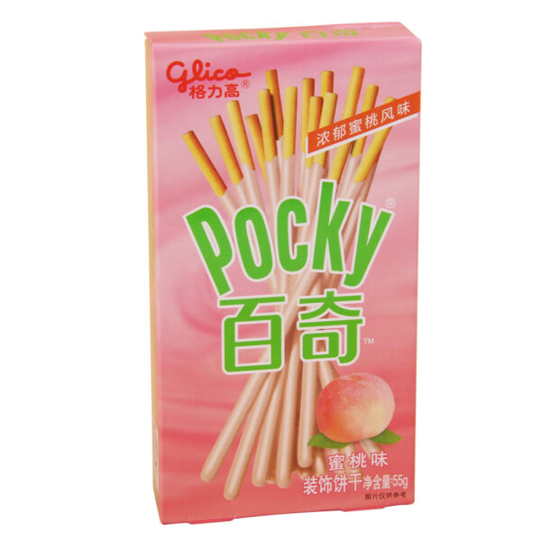 Pocky Клубника и Персик в йогурте 38гр