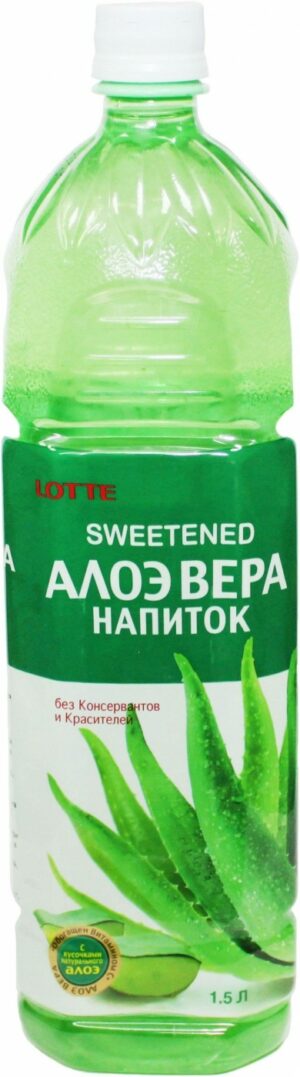 Напиток Lotte Алое Вера 1.5 л. Напиток Lotte Алое Вера 1.5 л.