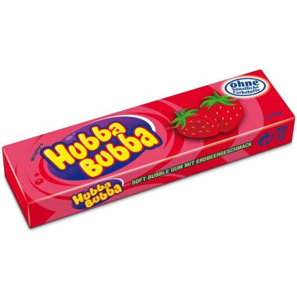 Жевательная резинка Hubba Bubba Клубника 35 гр (20)