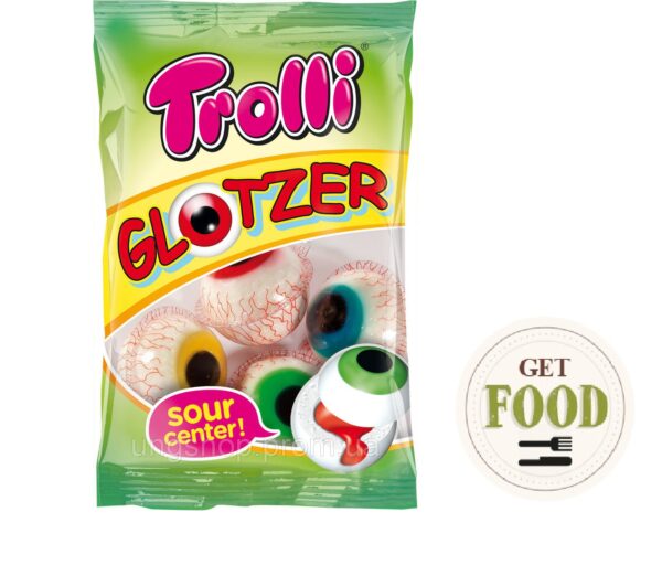 Мармелад Trolli “Глаза с супер кислой начинкой” 75 гр (21)