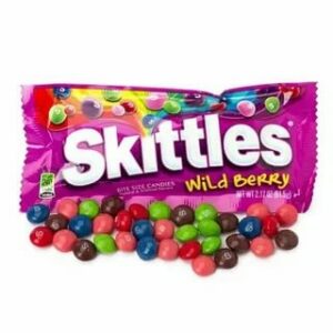 Драже Skittles Wild Berry (Лесные ягоды) 45 гр.(36) Драже Skittles Wild Berry (Лесные ягоды) 45 гр.(36)