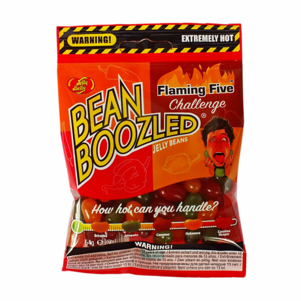 Драже Jelly Belly Bean Boozled Флэминг Файв острые 54 gr (24)
