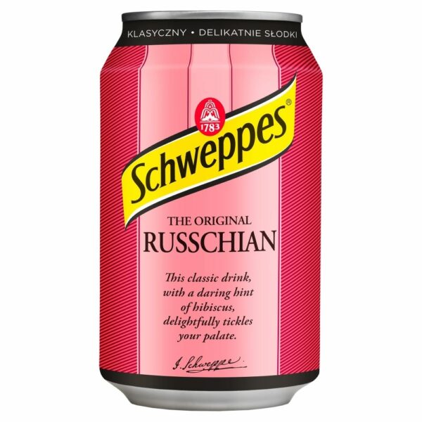 Газированный напиток Schweppes Russchian 330мл (24) Польша
