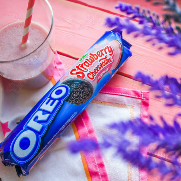 Печенье Oreo клубника 154 гр (16)