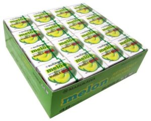 Жевательная резинка Marukawa Дыня (УПАКОВКА 48 ШТ)