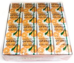 Жевательная резинка Marukawa Апельсин (УПАКОВКА 48 ШТ)