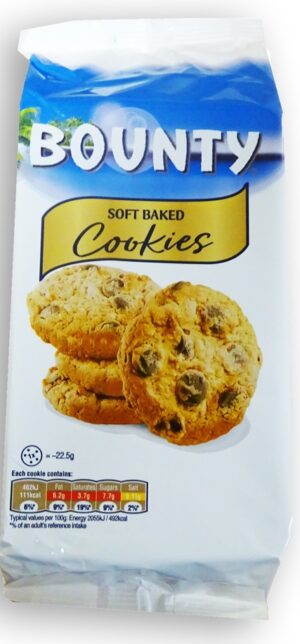 Печенье Bounty Soft Baked 180гр (8) Печенье Bounty Soft Baked 180гр (8)