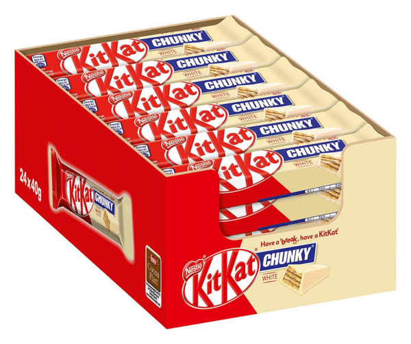 Батончик KitKat Chunky White 40 гр (24)