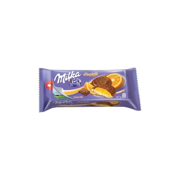Печенье Milka Jaffa Orange 147 гр (24)