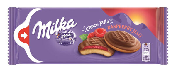 Печенье Milka Jaffa Raspberry 147 гр (24)
