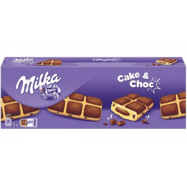 Печенье бисквитное Milka Cake Choc 175 гр (16)