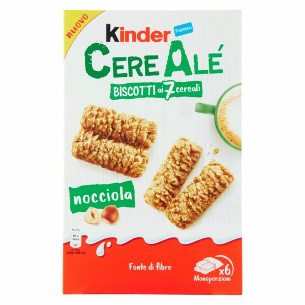 Печенье Kinder CereAle Злаковое с кусочками шоколада 204 гр.