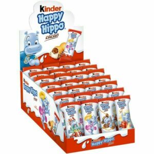 Печенье Kinder Happy Hippo Cacao Мини 20,7 гр. (УПАКОВКА 28 ШТ)