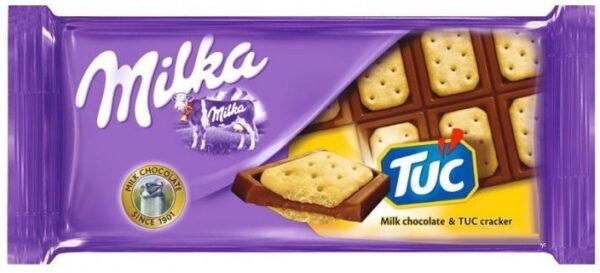 Шоколадная плитка Milka Tuc 87 гр (18)