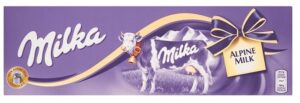 Шоколадная плитка Milka Альпин Милк 250 гр (14) Шоколадная плитка Milka Альпин Милк 250 гр (14)