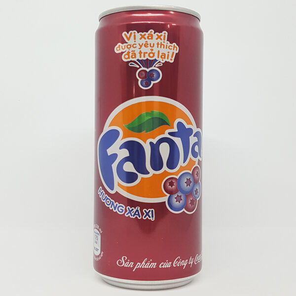Газированный напиток Fanta Ягода Сарси 320мл (24) Вьетнам