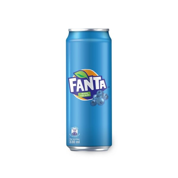 Газированный напиток Fanta Blueberry (Черника) 320мл (24) Вьетнам