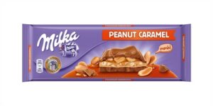 Шоколадная плитка Milka Peanut Caramel 276 гр. (12) Шоколадная плитка Milka Peanut Caramel 276 гр. (12)