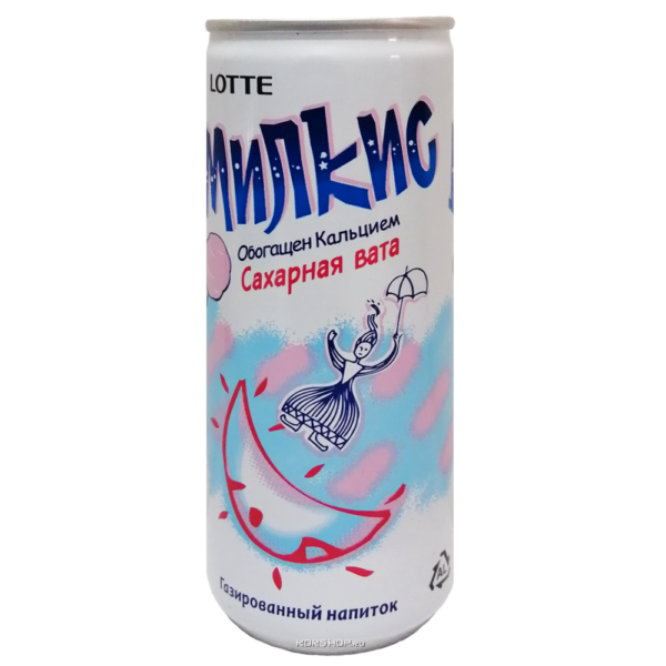 Газированный напиток Милкис Сахарная Вата 250 мл (30) Корея