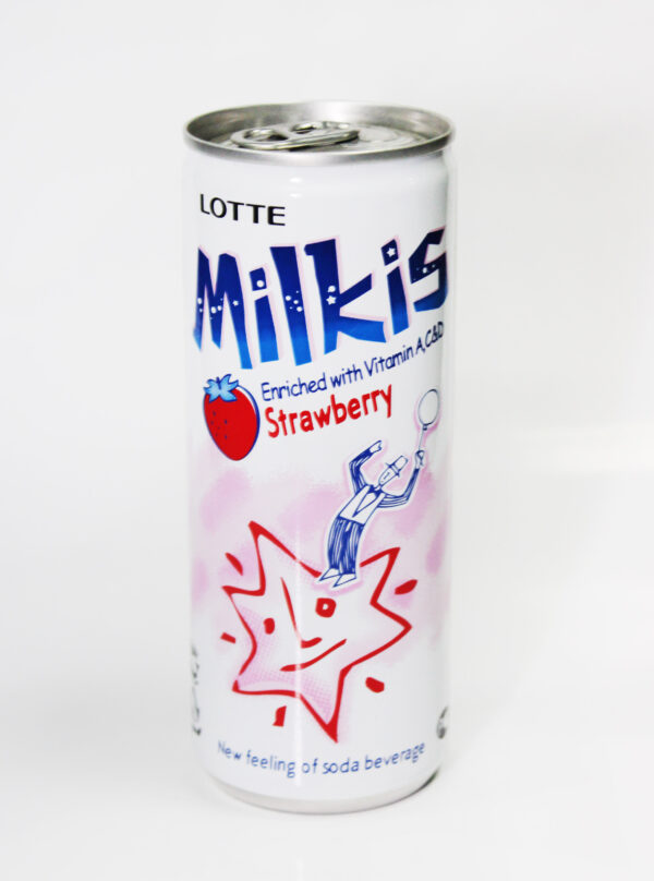 Газированный напиток Милкис Клубника 250 мл (30) Корея