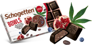 Шоколадная плитка Schogetten Гранат Черника 100 гр.  (15) Шоколадная плитка Schogetten Гранат Черника 100 гр.  (15)