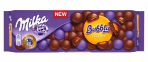 Шоколадная плитка Milka Bubbly Caramel 250 гр (10) Шоколадная плитка Milka Bubbly Caramel 250 гр (10)