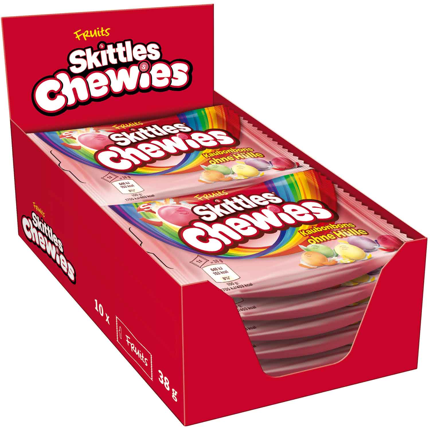 Драже skittles Chewies