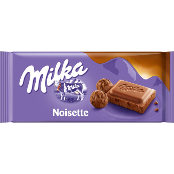 Шоколадная плитка Milka Noisette 100 гр (23)