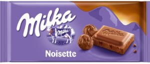 Шоколадная плитка Milka Noisette 100 гр (23) Шоколадная плитка Milka Noisette 100 гр (23)