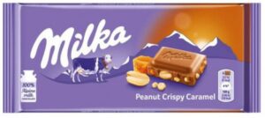 Шоколадная плитка Milka Peanut Caramel 90 гр.(24) Шоколадная плитка Milka Peanut Caramel 90 гр.(24)