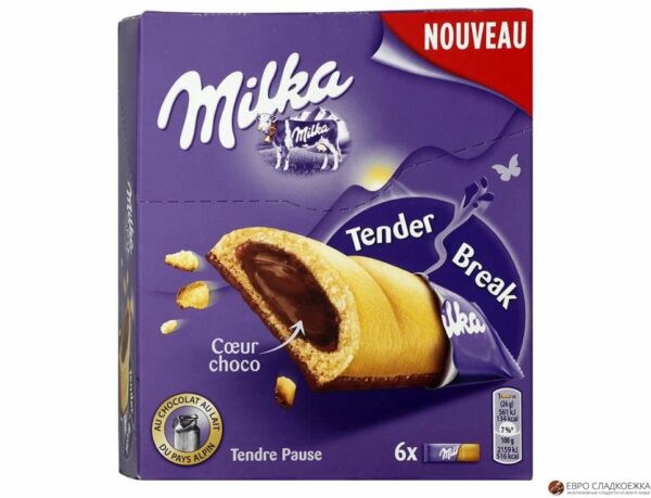 Печенье Milka Tender Break 130 гр. (12)