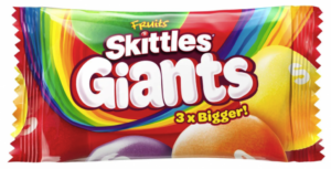 Драже Skittles Giants (Гигантские) 45 гр (36) Драже Skittles Giants (Гигантские) 45 гр (36)