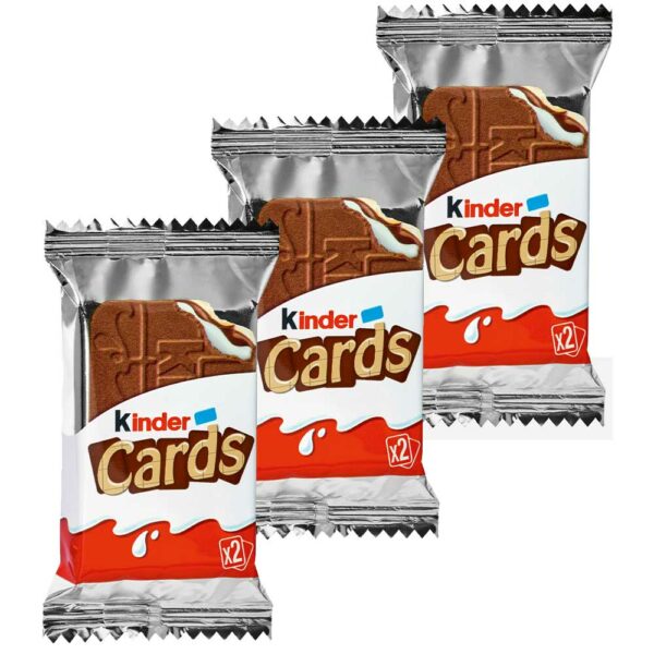 Печенье Kinder Cards 25гр.*3
