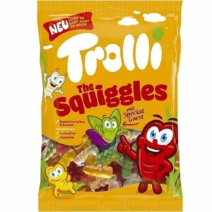 Мармелад Trolli Squiggles 100гр (30) Мармелад Тролли Неоновые Гусеницы Squiggles 100гр (30)