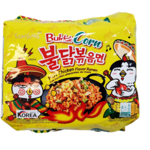 Лапша Samyang Hot Chickeflavor Ramen Corn со вкусом кукурузы 130гр (40) Лапша Samyang Hot Chickeflavor Ramen Corn со вкусом кукурузы 130гр (40)