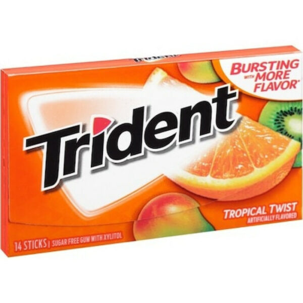 Жевательная резинка Trident Tropical Twist 23 гр (12)