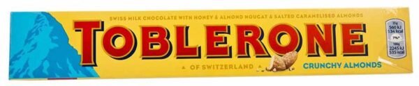 Toblerone Crunchy Almonds 100 гр (20)