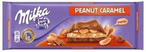 Шоколадная плитка Milka Peanut Caramel 300 гр. (12) Шоколадная плитка Milka Peanut Caramel 300 гр. (12)