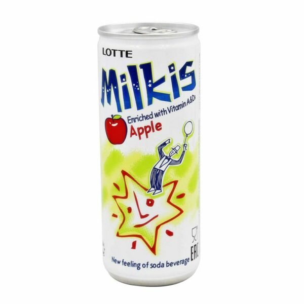 Газированный напиток Милкис Яблоко 250 мл (30) Корея
