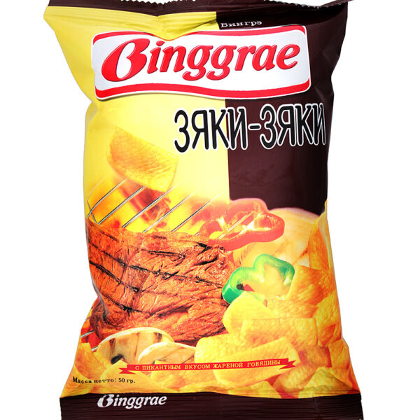 Чипсы Binggrae Зяки-Зяки 50 гр (24)