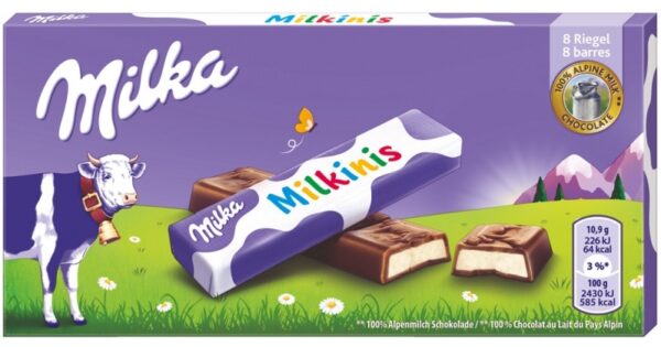 Шоколадная плитка Milka Milkinis 87.5 гр (20)
