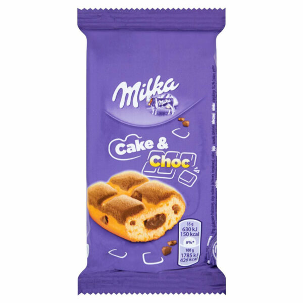 Печенье бисквитное Milka Cake Choc 35 гр (24)