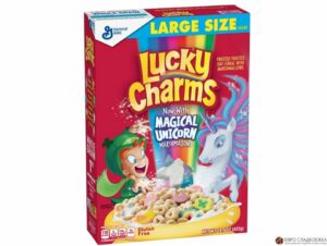 Готовый завтрак  Kellogs Lucky Charms 297 гр.