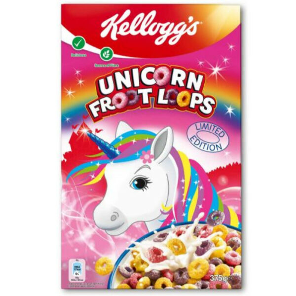 Готовый завтрак  Kellogs Froot Loops 375 гр.