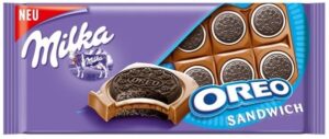 Шоколадная плитка Milka Oreo Sandwich 92 гр (16) Шоколадная плитка Milka Oreo Sandwich 92 гр (16)