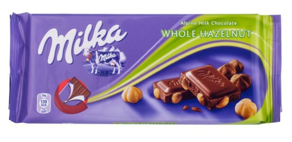 Шоколадная плитка Milka Фундук 100 гр (17)