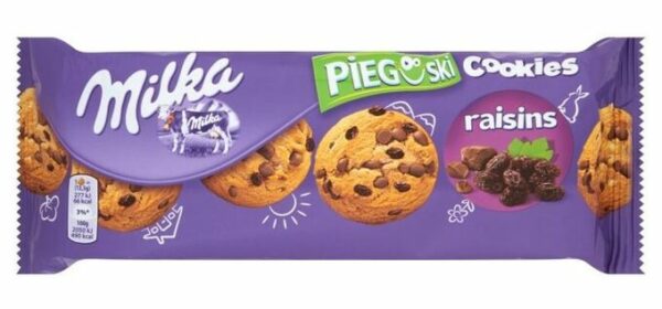 Печенье Milka Choco Cookies c изюмом 135 гр (24)